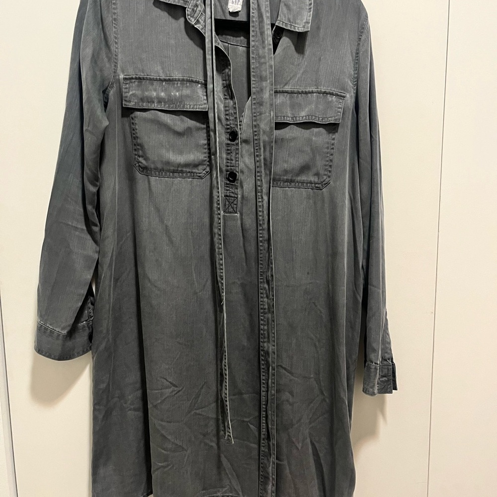 GAP Gray Midi Dress